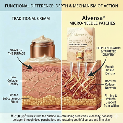 Alvensa®Targeted Breast Enhancement Advanced Nano Microneedle Patch