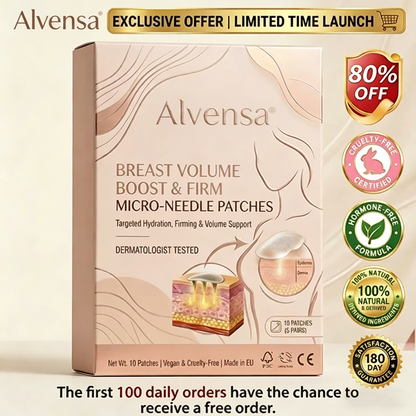 Alvensa®Targeted Breast Enhancement Advanced Nano Microneedle Patch