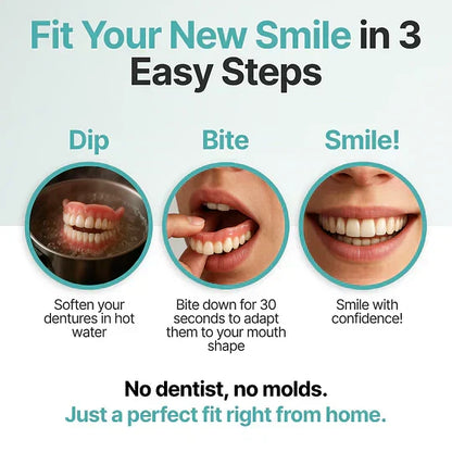 💥🦷Custom-Fit Dentures ⏰ ENDS TODAY   70% OFF | Smile with Confidence