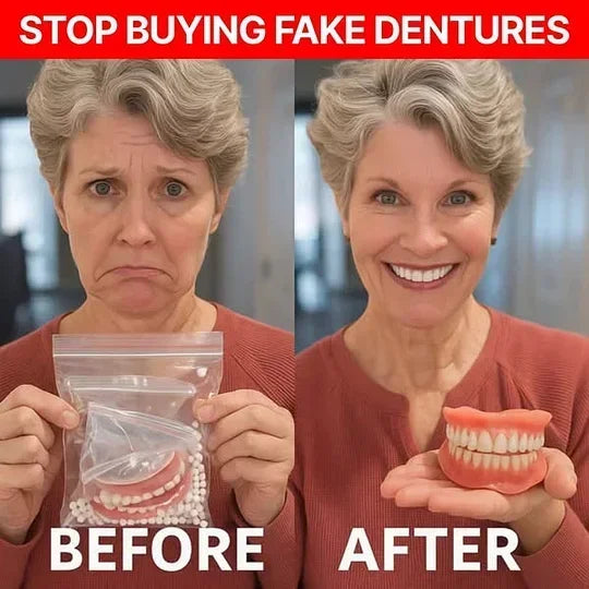 💥🦷Custom-Fit Dentures ⏰ ENDS TODAY   70% OFF | Smile with Confidence
