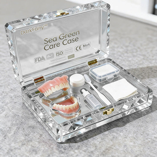 🔥Ends Today: 75% OFF! ⏰DarkFairy™ Medical Full Denture with Strong Suctiond Custom-Fit Full Functional Dentures🦷